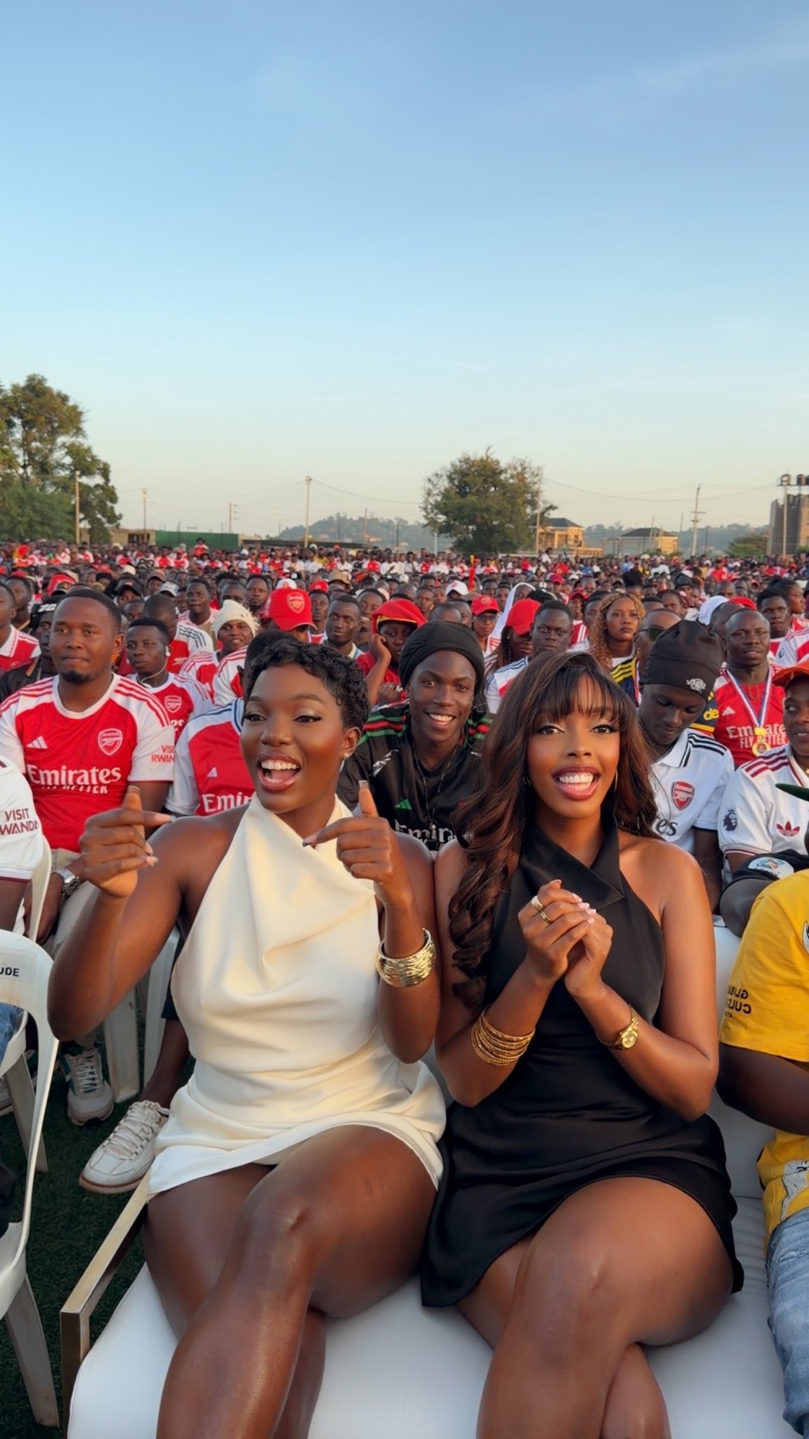 Ugandan Arsenal Fans flood Kampala, Celebrate EPL win
