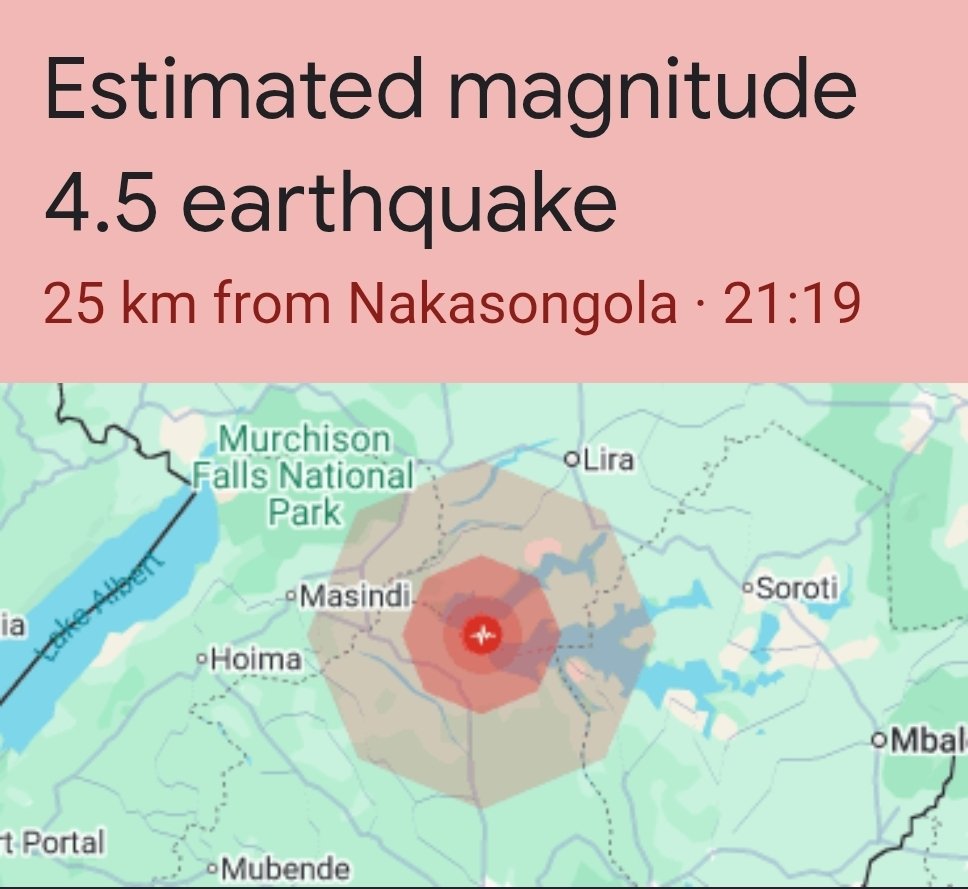 Earthquake in Kampala, Central UG scares millions