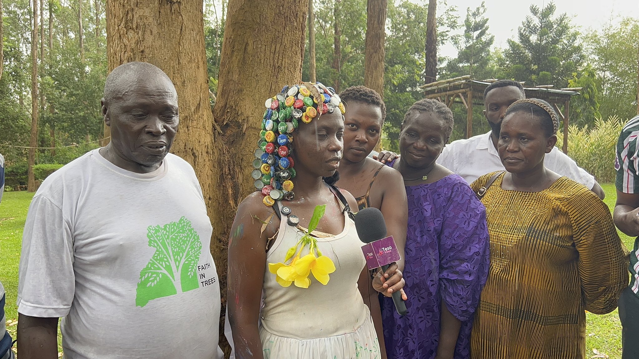 Ariokot Faith finishes 100 Hours walking around a tree 17 Ariokot Faith finishes 100 Hours walking around a tree