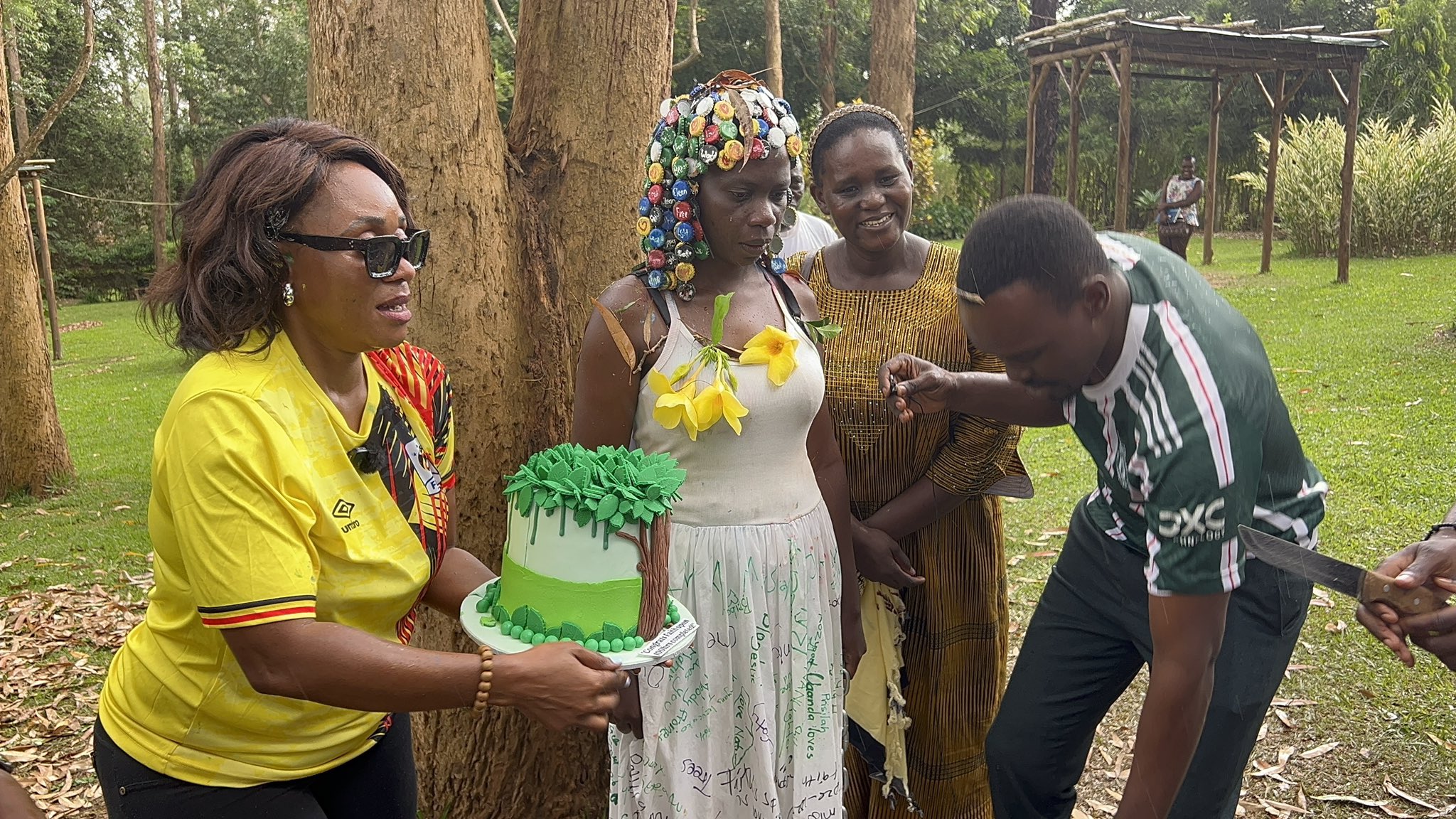 Ariokot Faith finishes 100 Hours walking around a tree 12 Ariokot Faith finishes 100 Hours walking around a tree