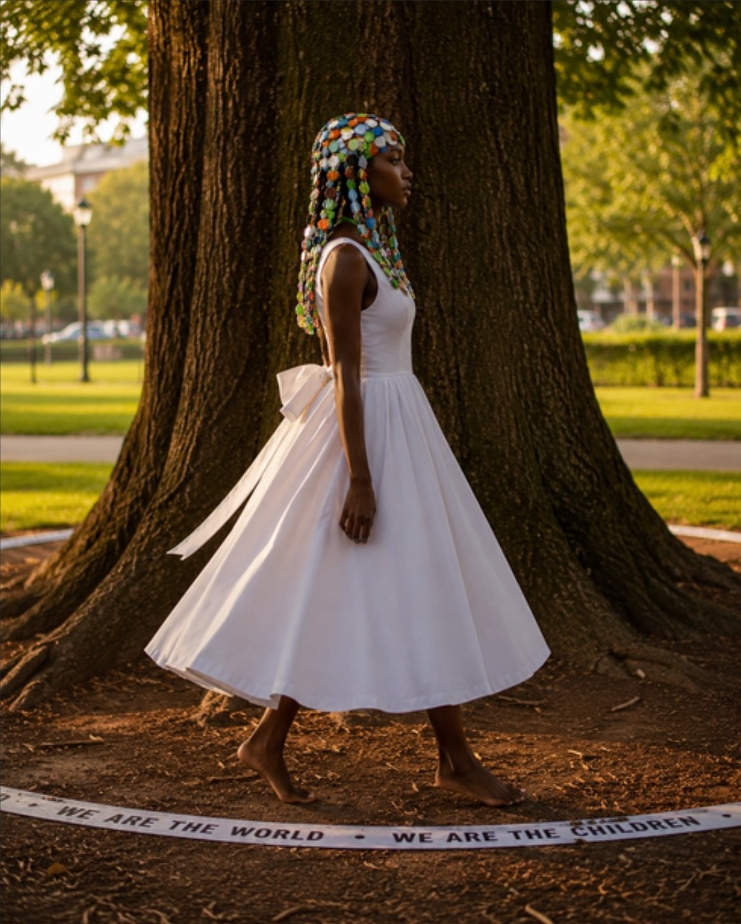 Ariokot Faith finishes 100 Hours walking around a tree 10 Ariokot Faith finishes 100 Hours walking around a tree