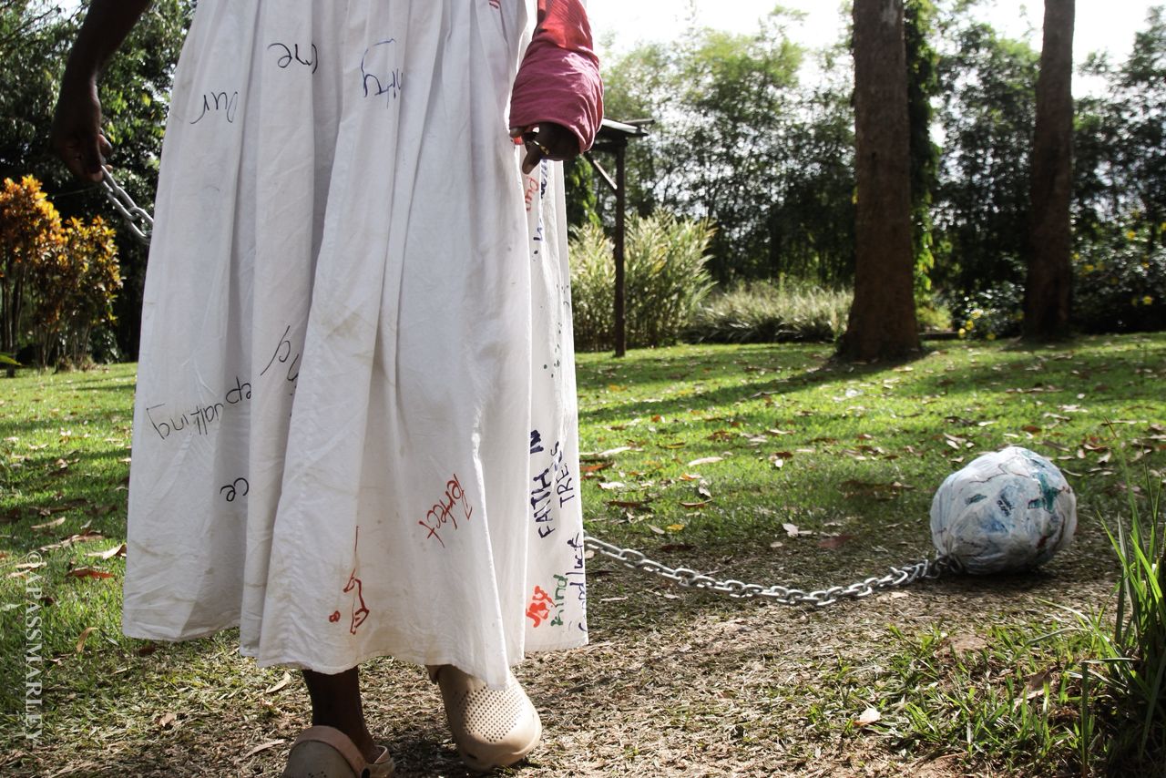 Ariokot Faith finishes 100 Hours walking around a tree 9 Ariokot Faith finishes 100 Hours walking around a tree