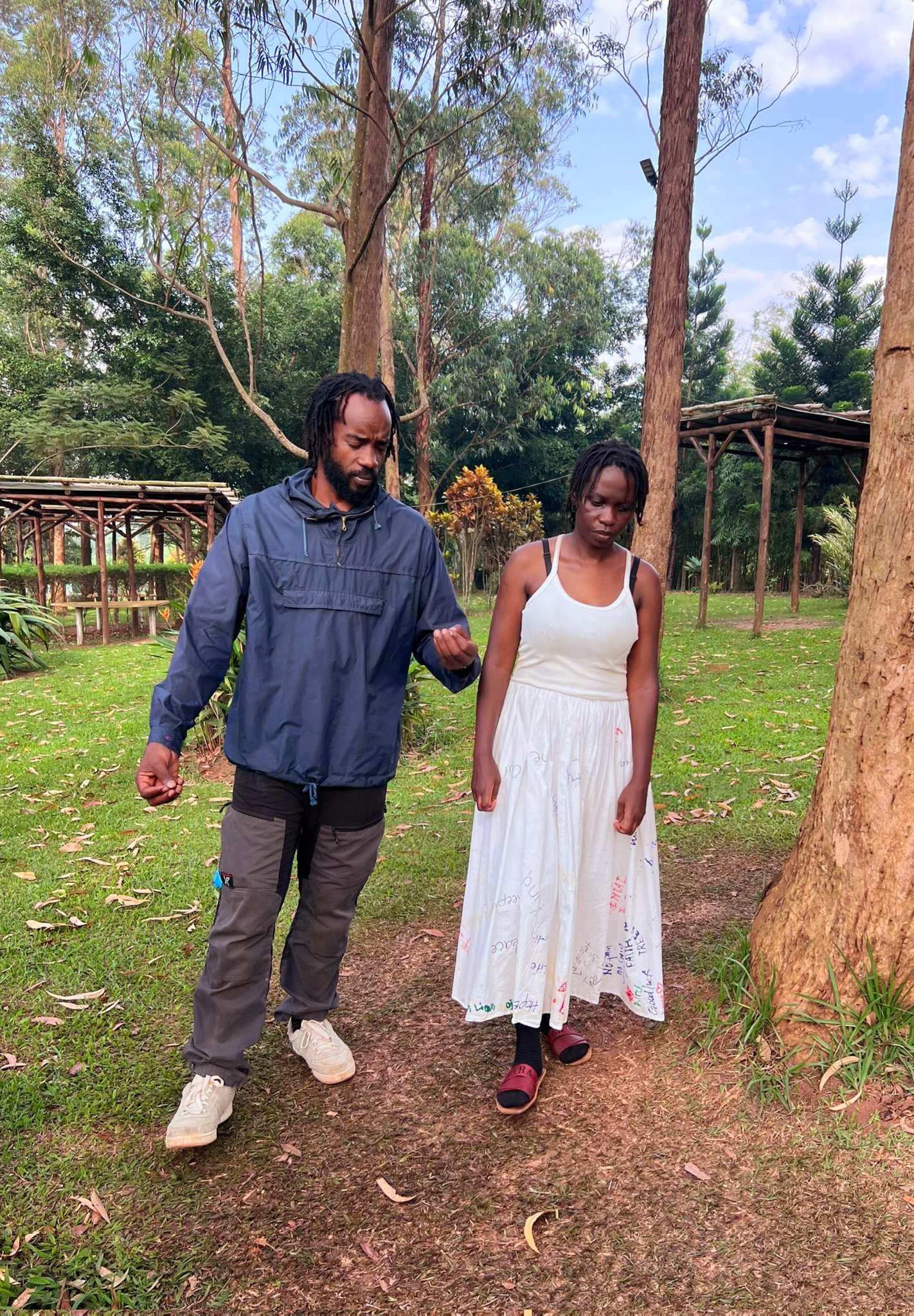 Ariokot Faith finishes 100 Hours walking around a tree 4 Ariokot Faith finishes 100 Hours walking around a tree
