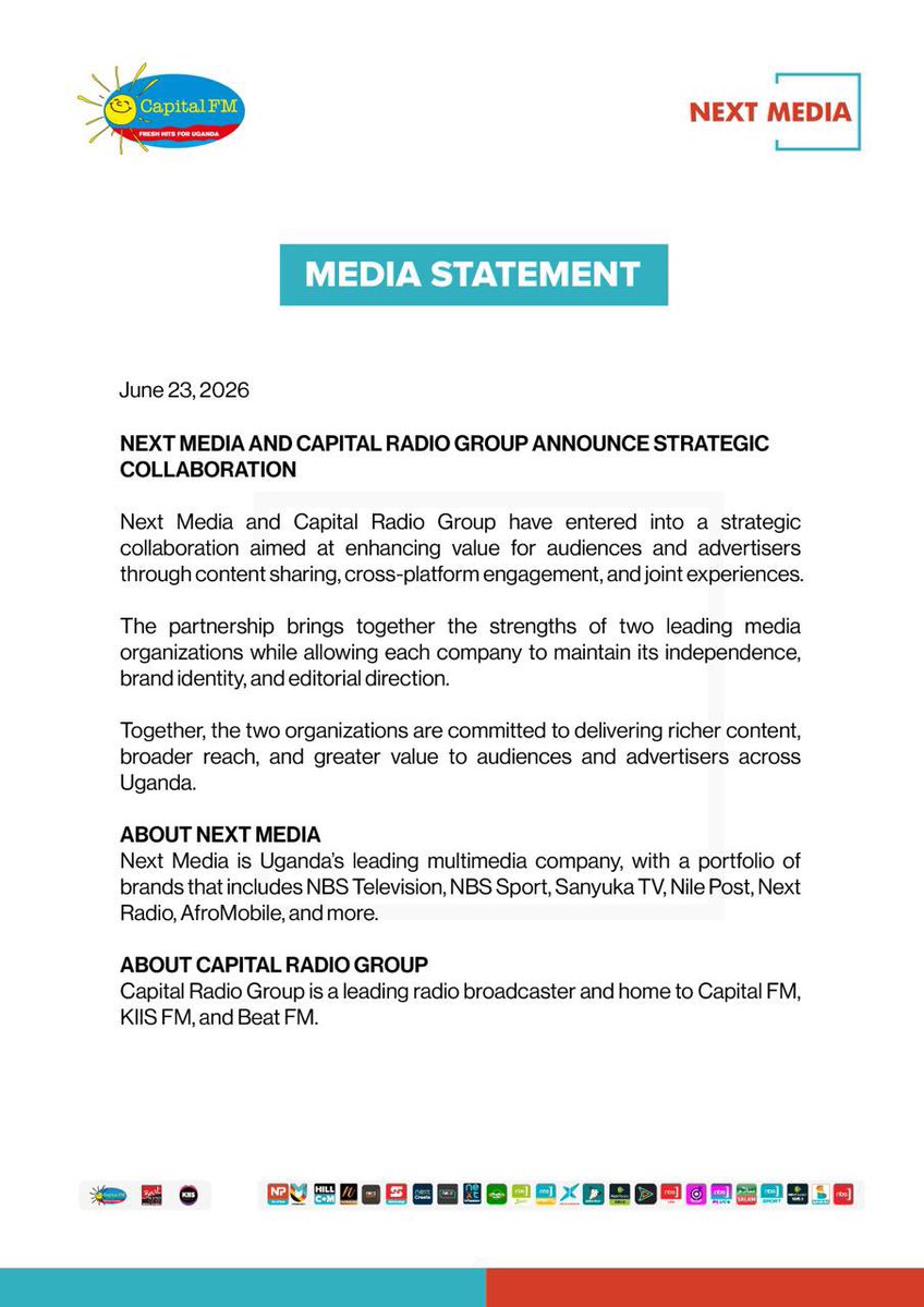 Capital FM joins NBS led Next Media in new 2026 partnership 1 Capital FM joins NBS led Next Media in new 2026 partnership