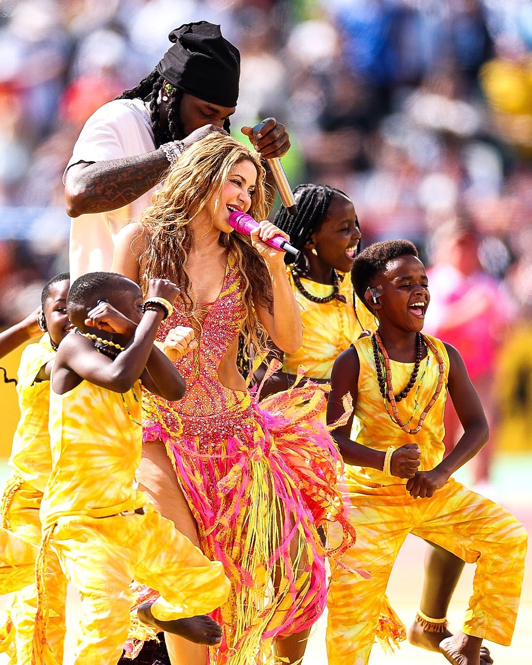 Triplets Ghetto Kids dazzle 1.8B at World Cup Finale 8 Triplets Ghetto Kids dazzle 1.8B at World Cup Finale