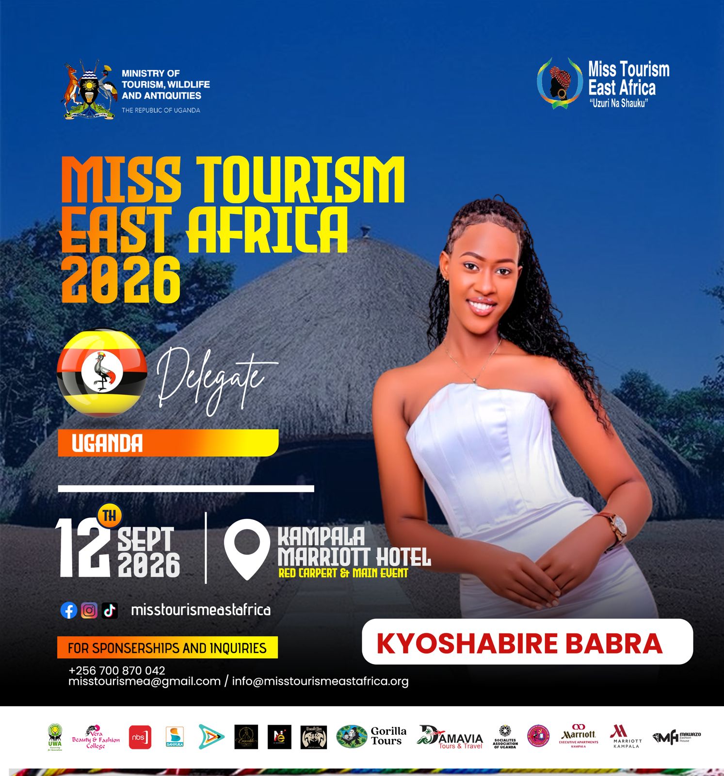 Miss Tourism East Africa 2026 Team Uganda Unveiled 2 Miss Tourism East Africa 2026 Team Uganda Unveiled