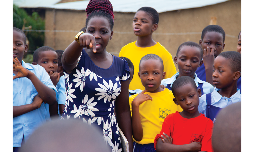 104 Youth Graduate in Mushroom Farming via YIDA Youth Initiative 8 Teacher and pupils of Youth Initiative Primary School, a school under YIDA Youth Initiative