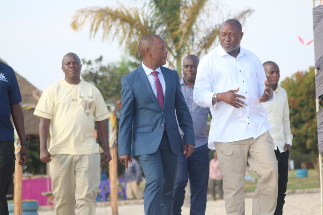 Minister Inspects Bunjako Beach, All 18 Masaza Teams ready 12 Minister Inspects Bunjako Beach, All 18 Masaza Teams ready