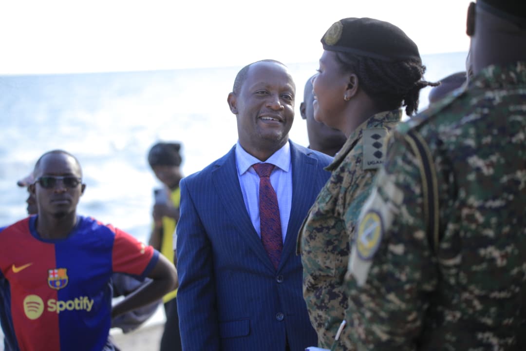 Minister Inspects Bunjako Beach, All 18 Masaza Teams ready 15 Minister Inspects Bunjako Beach, All 18 Masaza Teams ready