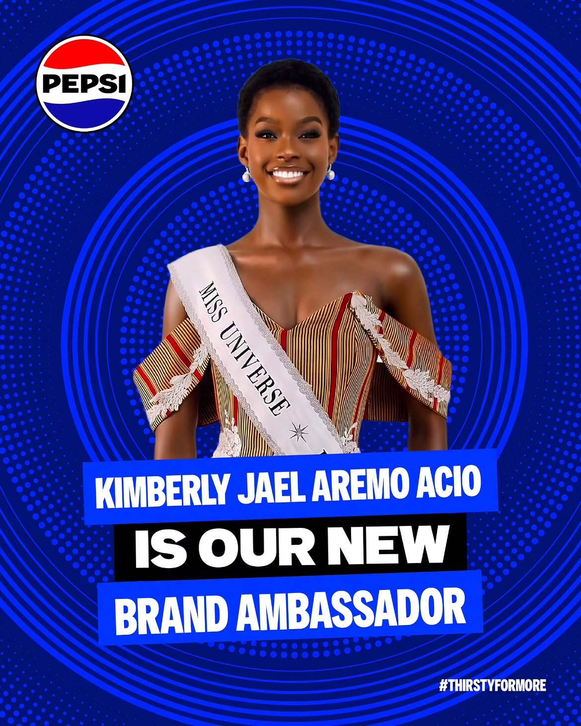 Pepsi Uganda Signs Kimberly Jael as new brand ambassador
