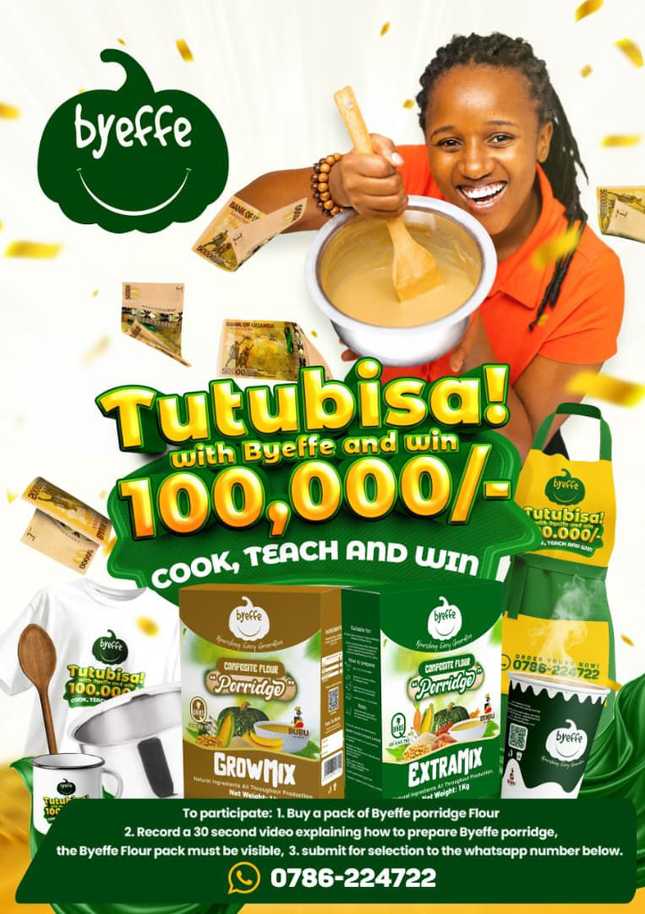 Ugandan gospel artist and mother Wetsetse Suzan has been appointed as the ambassador for Byeffe’s new Tutubisa promotion