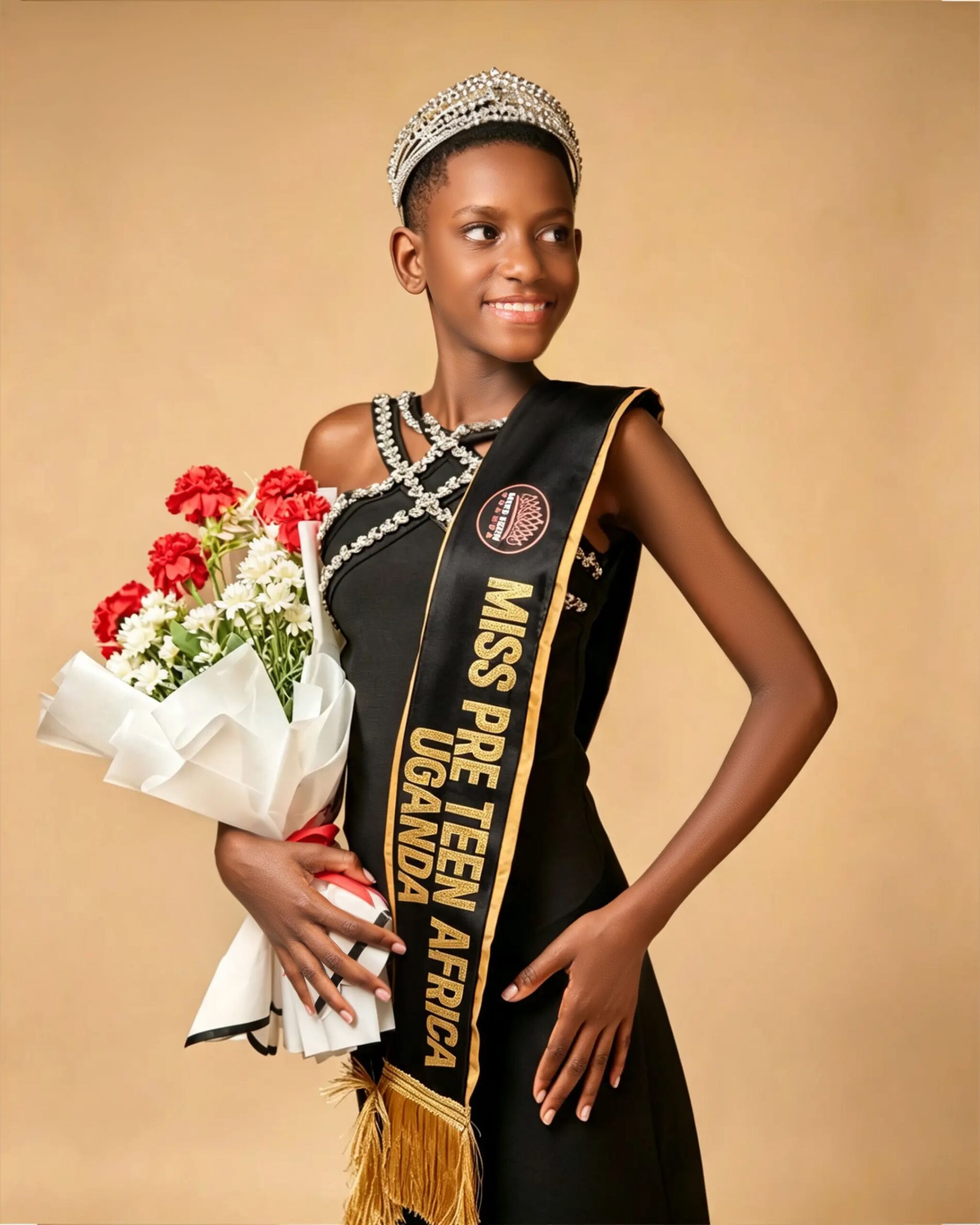 15 y/o Nakiyingi Edrina Crowned Miss Pre-Teen Africa Uganda