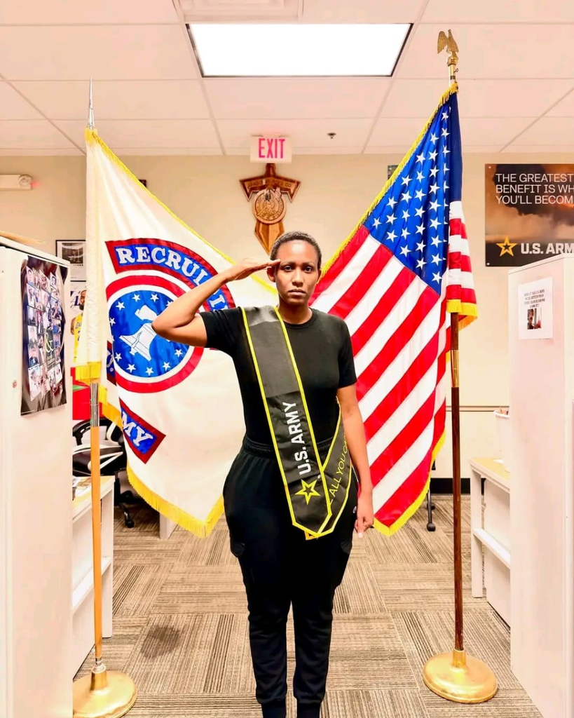 Doreen Kabareebe U.S. Army Journey Begins as Former Ugandan Model Starts Basic Training 3 Doreen Kabareebe U.S. Army journey starts